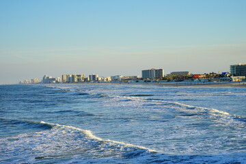 Beautiful Daytona Beach morning landscape, Florida, USA