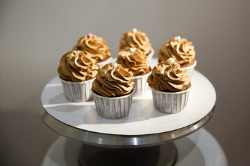 cup of coffee and chocolate cake