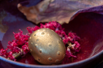 Obraz premium Eier Ei Osternest Ostern Stilleben