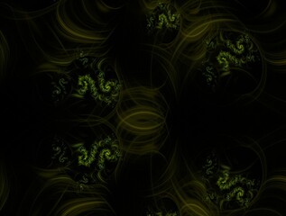 Imaginatory fractal abstract background Image