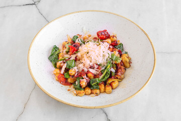 gnocchetti are a typical pasta from the island of Sardinia, the second largest in the Mediterranean and possessing a gastronomy of the most interesting, varied and rich