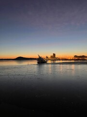 Sunset at Oslofjord