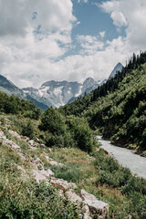 mountain landscape in the mountains