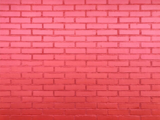 Fototapeta na wymiar Texture of a red brick wall