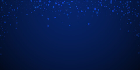 Obraz premium Magic stars random Christmas background. Subtle fl