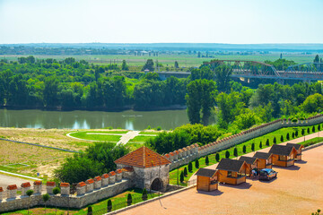 Tighina or Bender Fortress. An architectural monument of Eastern Europe. The Ottoman citadel.