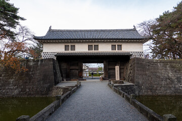 新発田城の本丸表門