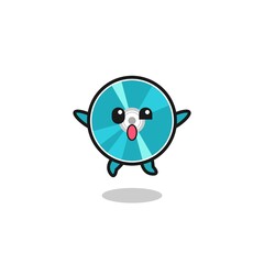 optical disc character is jumping gesture