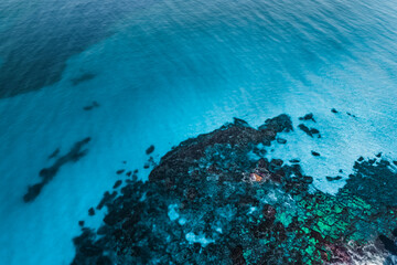 Stylized Long Exposure Drone Shot of Queenscliff