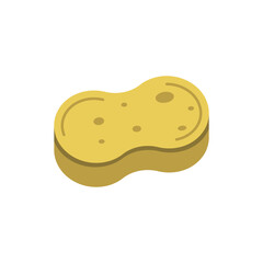 Sponge icon design template vector isolated