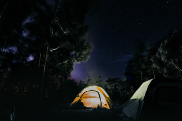 Camping- Night Sky