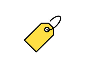 Coupon line icon. Vector symbol in trendy flat style on white background. Commerce sing for design.