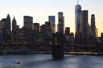 New York at Night in 2017, Brookling Bridge