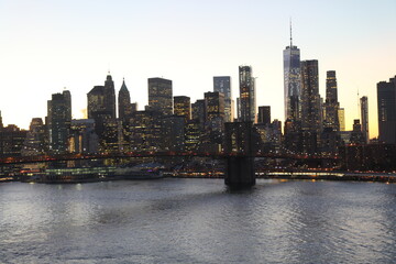New York at Night in 2017, Brookling Bridge