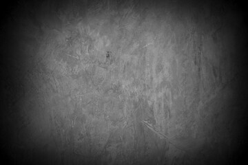 Old wall texture cement dark black gray  background abstract grey color design are light with white gradient background.