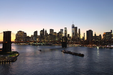 New York at Night in 2017, Brookling Bridge