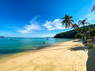 Aoyon beach in east of Phuket island, in Thailand