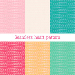 seamless heart pattern For Valentine's Day or on the days of love