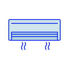 Air Conditioner Vector icon which is suitable for commercial work and easily modify or edit it

