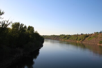 trees on the river, Gold Bar Park, Edmonton, Alberta