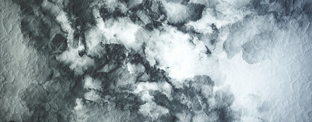 lime green pale green windstorm bursting  grey  background  acrylic  material 