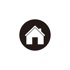 Home icon vector illustration sign