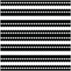 
 Seamless ethnic pattern color black and white.Can be used in fabric design for clothes, accessories; decorative paper, wrapping, background, wallpaper, Vector illustration.