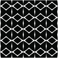 Fototapeta premium Seamless ethnic pattern color black and white.Can be used in fabric design for clothes, accessories; decorative paper, wrapping, background, wallpaper, Vector illustration.