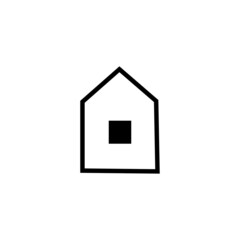 house icon or logo isolated sign symbol vector illustration - Collection of high quality black style vector icons       