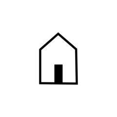house icon or logo isolated sign symbol vector illustration - Collection of high quality black style vector icons       