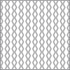 Fototapeta premium Vector ethnic pattern with symmetrical elements . Repeating geometric tiles from striped elements.Monochrome texture.Black and white pattern for wallpapers and backgrounds.