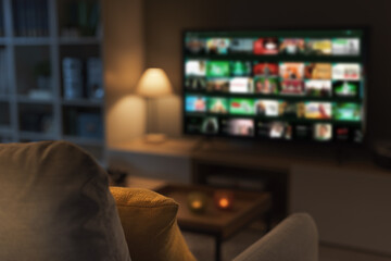 Video on demand service on smart TV