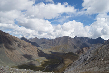 landscape with clouds