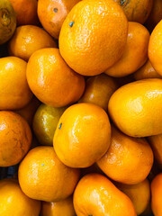 oranges in the market