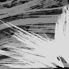 Black and white abstract grunge background