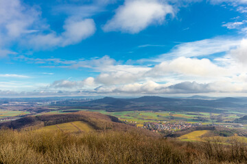 Winterwanderung durch die schöne Vorderrhön bei Mansbach - Hessen
