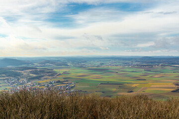 Winterwanderung durch die schöne Vorderrhön bei Mansbach - Hessen
