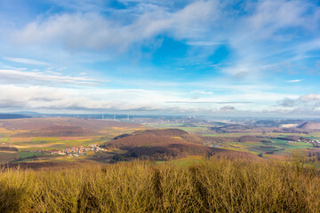 Winterwanderung durch die schöne Vorderrhön bei Mansbach - Hessen
