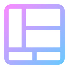 layout gradient icon