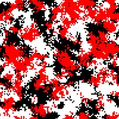 Abstract Pixel Texture with Squares for Banner, Card, Web or Textile Prints