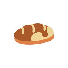 bread icon design vector templates white on background