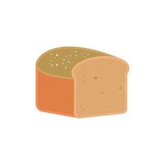 bread icon design vector templates white on background