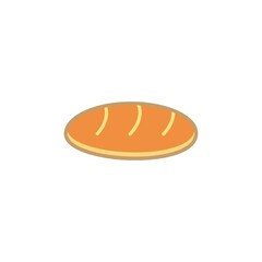 bread icon design vector templates white on background
