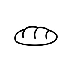 bread icon design vector templates white on background