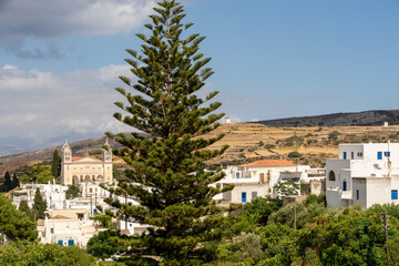 View over Lefkes, Paros, Greece