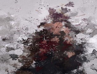 Abstract gloomy black and gray background