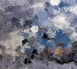 Abstract background white gray blue