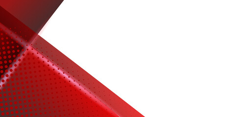 Abstract red and white background