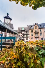 Fototapeten Freiburg im Breisgau – Blick in die Altstadt und das Schwabentor © Michael Eichhorn