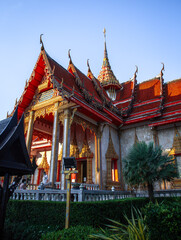 Wat Chalong temple in Phuket, Thailand